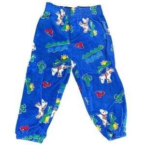 Vintage 90s Baby OshKosh B'gosh Western Patterned 18m Corduroy Pants Horse fall